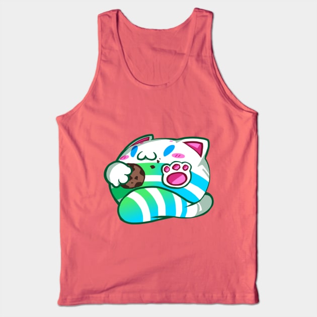 Sound Voltex - Tamacat snack~ Tank Top by Wadaiko